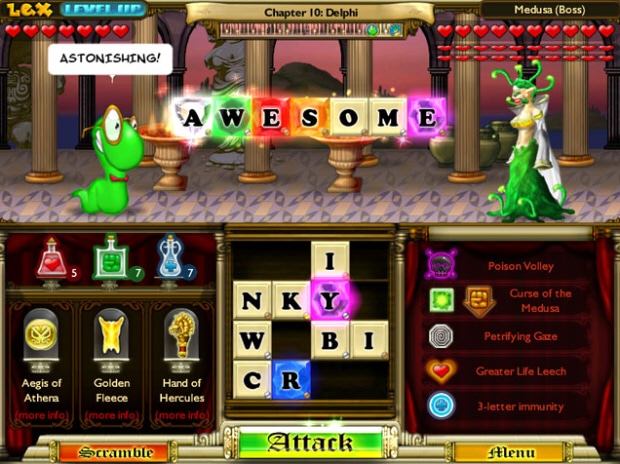  word game franchise of all time. In the Bookworm Adventures series, 