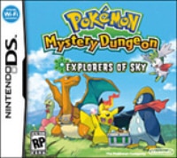 Pokemon Mystery Dungeon: Explorers of the Sky box artwork