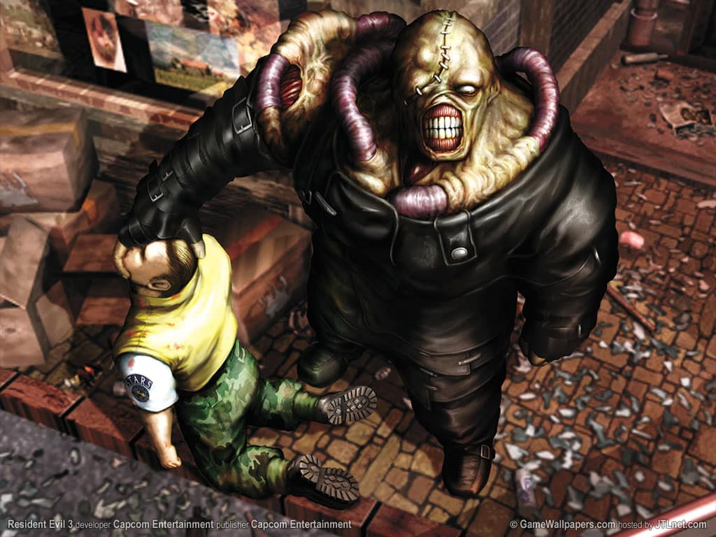 Via 1UP, Resident Evil 3 wallpaper thanks to Game Wallpapers