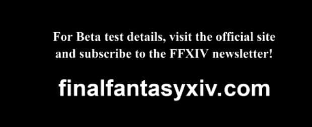 Final Fantasy XIV beta