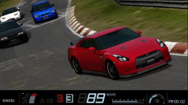 Gran Turismo PSP screenshot. Get it free if you buy a PSPgo from October 1-10th
