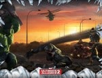 Marvel Ultimate Alliance 2 wallpaper Hulk