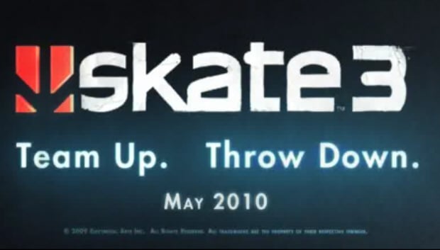 skate xbox release date announced ps3 released playstation electronic arts