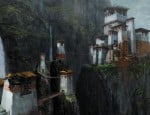 Uncharted 2 Gompa Wallpaper Concept Art. Click for big pic Uncharted 2 Gompa Wallpaper Concept Art