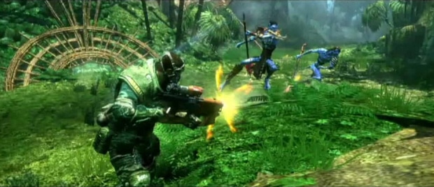 Avatar game screenshot. Release date is December 1, 2009