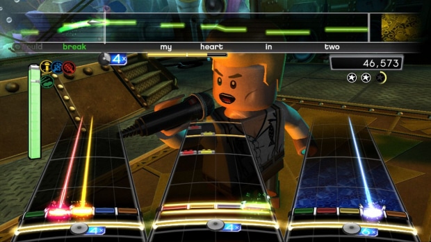 Lego Rock Band tracklist soundtrack revealed. Click for big pic Lego Rock Band tracklist soundtrack revealed