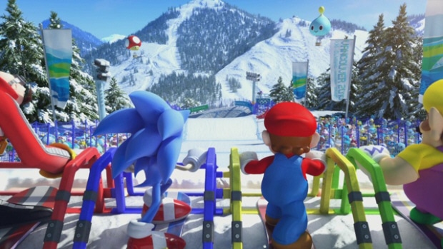 Mario and Sonic at the Olympic Winter Games characters