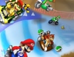 Mario Kart Wii drawing wallpaper by Foxeaf. Click for big pic Mario Kart Wii drawing wallpaper by Foxeaf