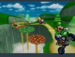 Mario Kart Wii wallpaper artwork. Click for big pic Mario Kart Wii wallpaper artwork