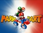 Mario Kart Wii wallpaper logo. Click for big pic Mario Kart Wii wallpaper logo