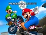 Mario Kart Wii wallpaper Mario-Luigi. Click for big pic Mario Kart Wii wallpaper Mario-Luigi