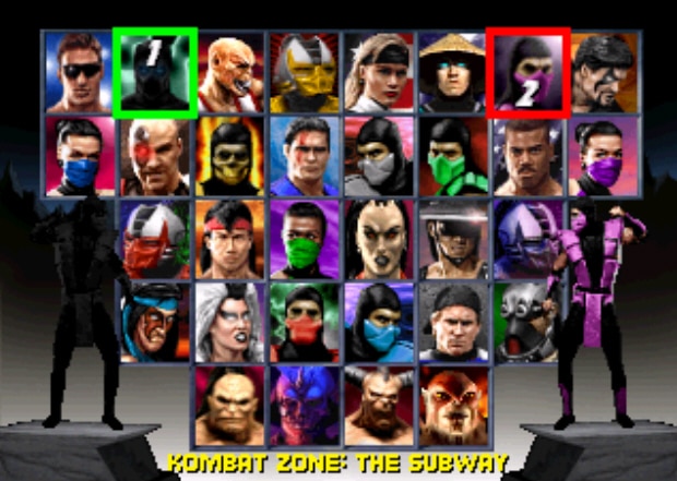 mortal kombat characters pictures. All Mortal Kombat Trilogy