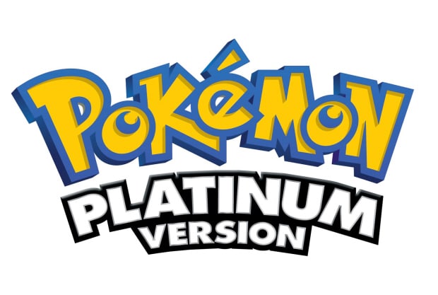 Pokemon Platinum wallpaper logo. Click for big pic Pokemon Platinum wallpaper logo