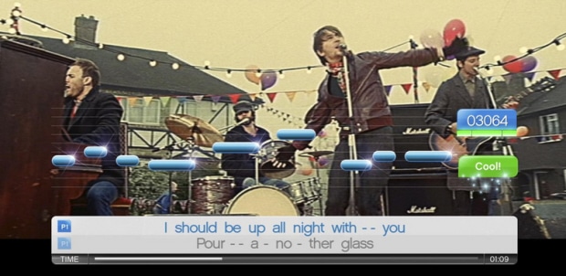 SingStar: Take That screenshot. Soundtrack songs list of 25 tracks revealed. Releases November 6, 2009 (PS3, PS2) SingStar: Take That screenshot. Soundtrack songs list of 25 tracks revealed. Releases November 6, 2009 (PS3, PS2)