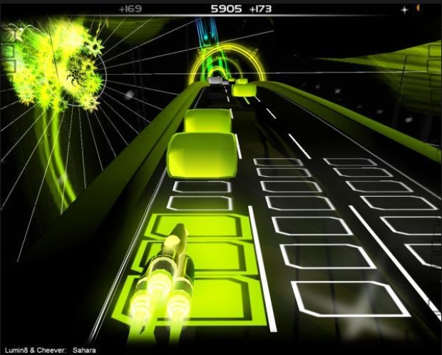 Audiosurf is available for Zune HD but not iPhone Audiosurf is available for Zune HD but not iPhone