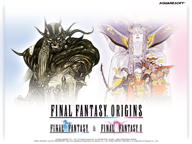 Final Fantasy 1-2 Dawn of Souls wallpaper. Click for big pic Final Fantasy 1-2 Dawn of Souls wallpaper