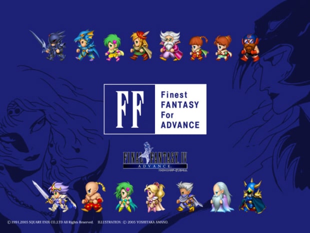 final fantasy wallpapers. Final Fantasy 4 wallpaper