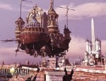 Final Fantasy IX airship wallpaper
