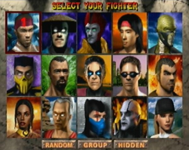 mortal kombat 9 characters select. MK4 Characters Select