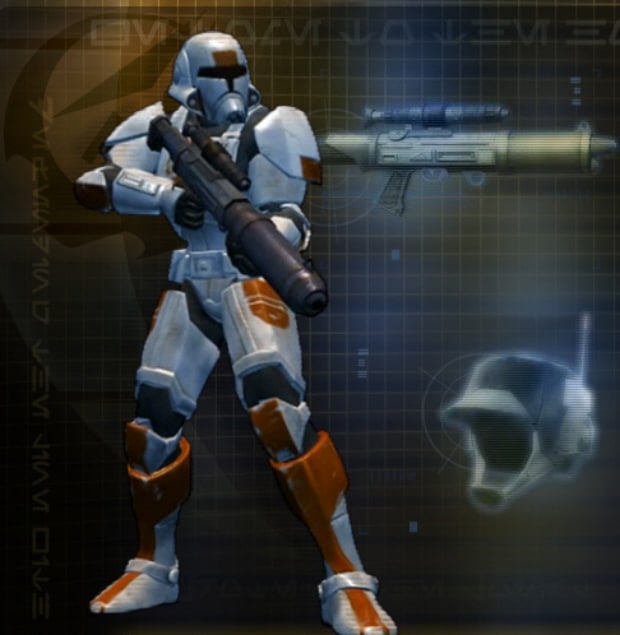 Star Wars: The Old Republic Trooper Class Trooper