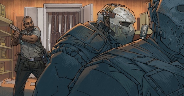 Army of Two 40th Day wallpaper artwork. Click for big pic Army of Two 40th Day wallpaper artwork