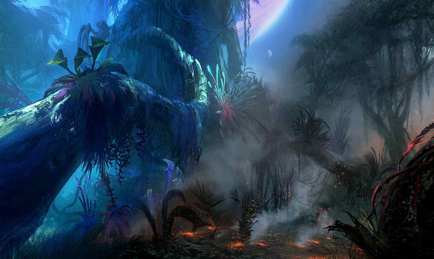  James Cameron's Avatar wallpapers. Click on each thumbnail for the 