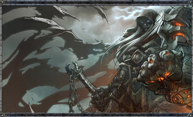 War Grip Wallpaper Darksiders. Click for big pic War Grip Wallpaper Darksiders