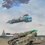 Shepard Mural Command and Conquer 4 wallpaper