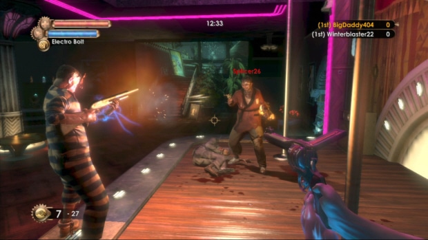 Bioshock 2 Sinclair Solutions Test Pack downloadable content screenshot. Click for big pic Bioshock 2 Sinclair Solutions Test Pack downloadable content screenshot