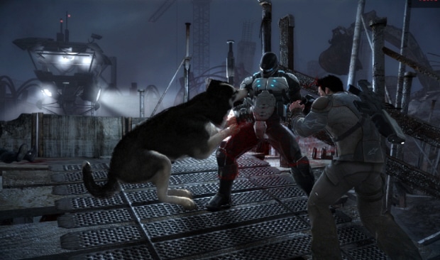 Dead to Rights Retribution wallpaper 1. Click for big pic Dead to Rights Retribution wallpaper 1
