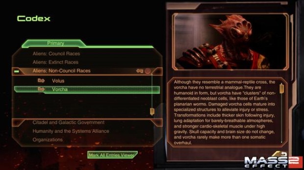 Good luck reading this small text in Standard Definition. A fix is not coming says Bioware Good luck reading this small text in Standard Definition. A fix is not coming says Bioware