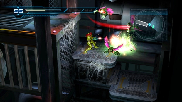 metroid other m screenshot. side-scrolling action! Click for big pic metroid other m screenshot. side-scrolling action!