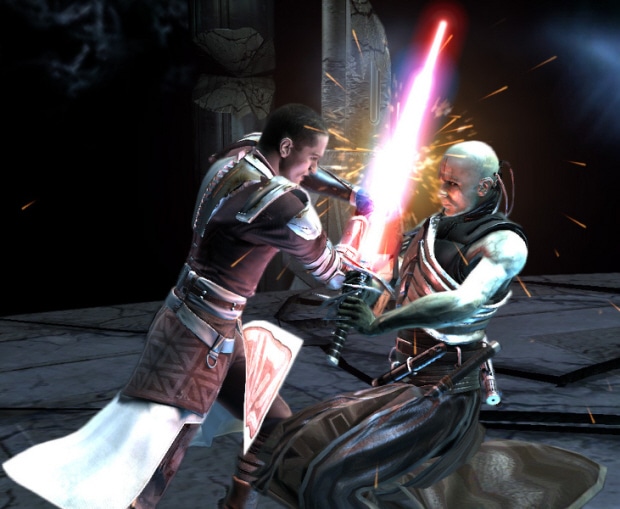 Star Wars The Force Unleashed Jedi Temple walkthrough video guide (Xbox 360, 
