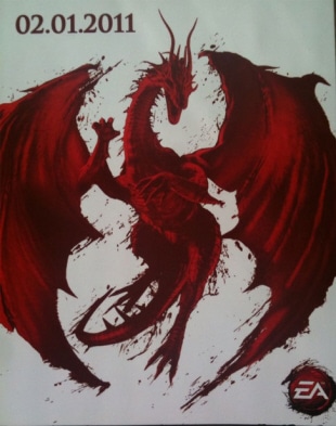 Dragon Age 2 artwork Dragon Age 2 may have a release date of February 1, 