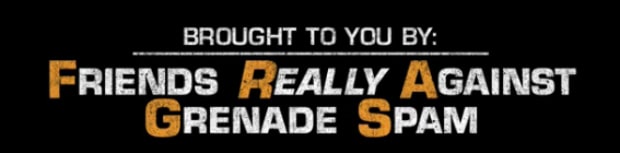 FRAGS Friends Really Against Grenade Spam Battlefield: Bad Company 2 logo
