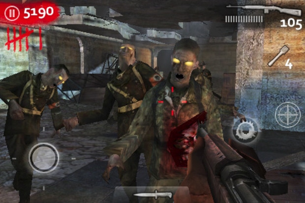 Call of Duty: World At War Zombies iPhone/iPod Touch/iPad cheats screenshot