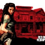 Red Dead Redemption wallpaper Scarlet Lady. Click for big pic Red Dead Redemption wallpaper Scarlet Lady