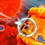 Super Mario Galaxy 2 wallpaper lava world