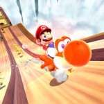 Super Mario Galaxy 2 wallpaper Red Yoshi