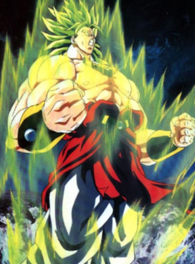 super saiyan 3 broly raging blast. super saiyan videl