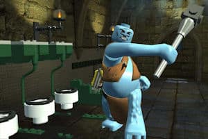 Lego Harry Potter Ogre fight screenshot
