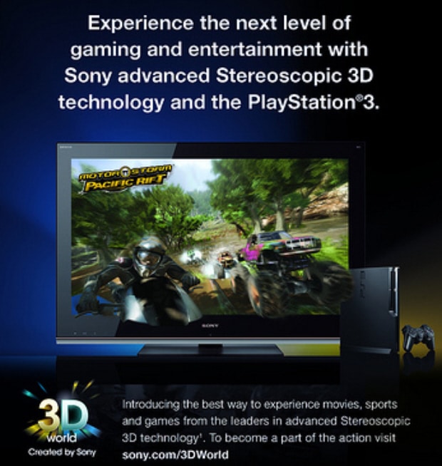PS3 adds stereoscopic 3D 2011