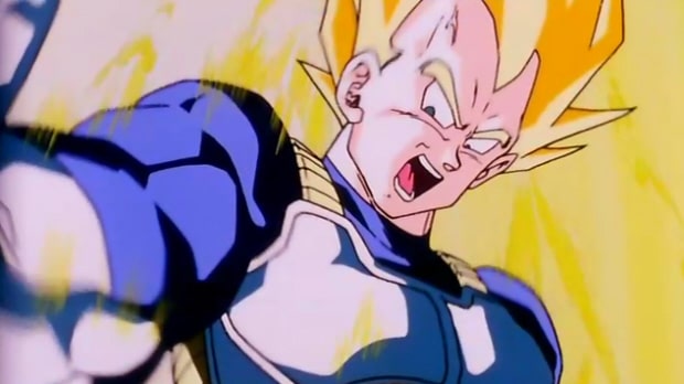 dragon ball z super saiyan 3 vegeta