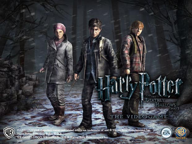 Harry Potter and the Deathly Hallows Part 1 Videogame. Click for big screen Harry Potter and the Deathly Hallows Part 1 Videogame