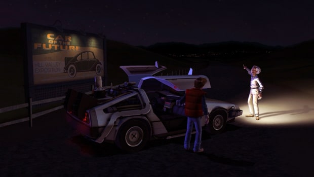 Back to the Future: The Game walkthrough screenshot. Click for bigger picture Back to the Future: The Game walkthrough screenshot
