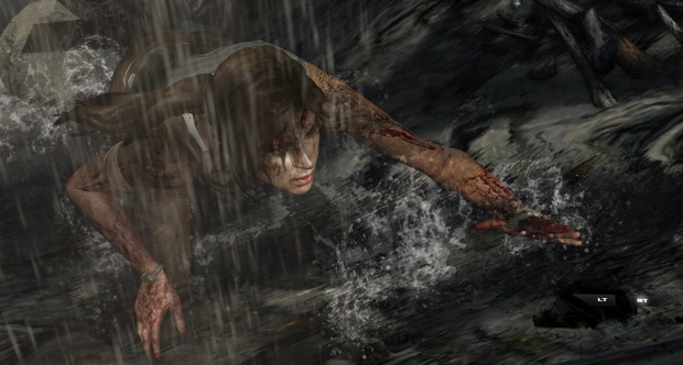 Lara Croft Tomb Raider 2011 wallpaper - Gameplay. Click for big pic Lara Croft Tomb Raider 2011 wallpaper - Gameplay