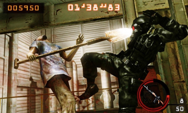 Resident Evil: Mercenaries 3DS screenshot Nintendo World 2011. Click for big pic Resident Evil: Mercenaries 3DS screenshot Nintendo World 2011