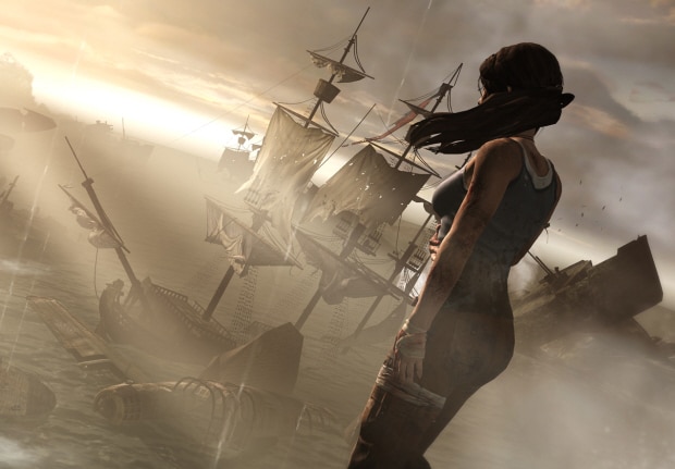Tomb Raider 2011 wallpaper beautiful boats. Click for big pic Tomb Raider 2011 wallpaper beautiful boats