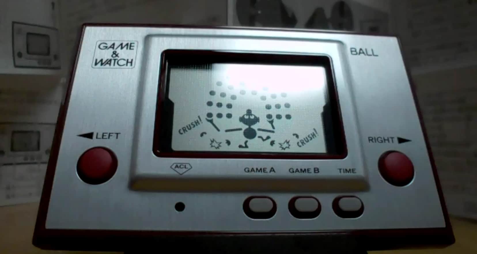 Game & Watch Ball handheld remade for Club Nintendo USA