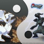 Pokemon Black and White Reshiram Zekrom wallpaper
